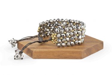 pulsera de cuentas de cristal