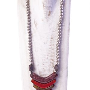  ASI4-4357-CO RESIN NECKLACES