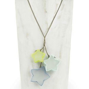  Colgante tres estrella RESIN NECKLACES