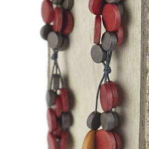  Collar multidscos WOOD, STONE AND RESIN NECKLACES FOR WOMEN