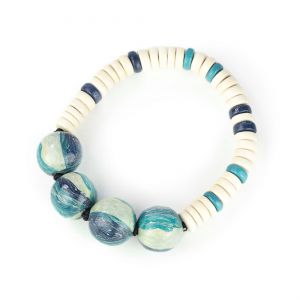  VTW8-1502-PU1 DECOUPAGE WOOD-RESIN BRACELETS