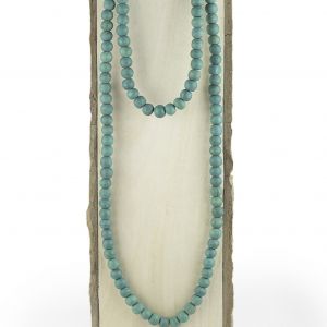  Colgante sin fin WOOD, STONE AND RESIN NECKLACES FOR WOMEN